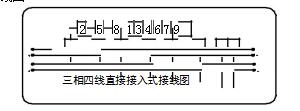 威勝DSSY331-MD4(三線三線)DTSY341-MD4(三線四線)預付費電能表接線圖