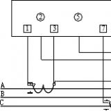 林洋DSSD71(三相三線)DTSD71(三相四線)電子式多功能電能表|電度表接線圖